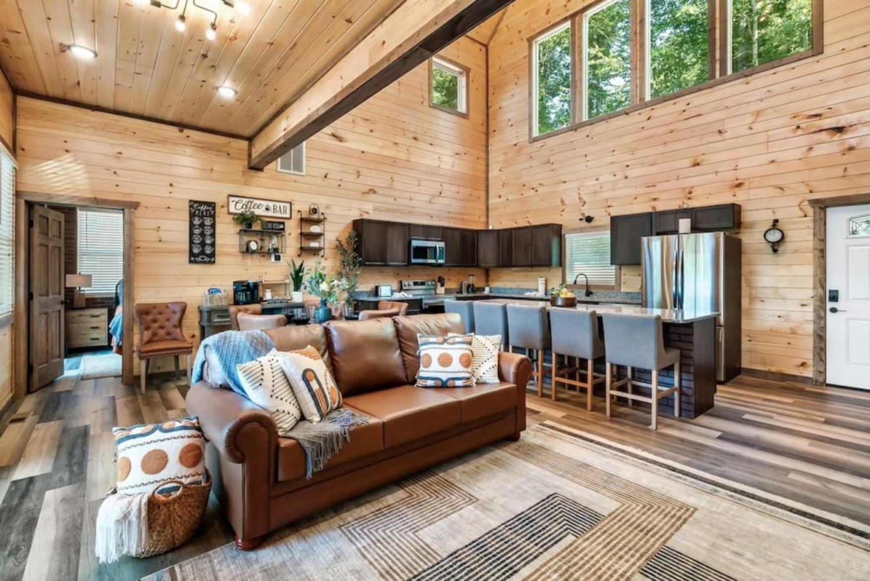 Tranquil Mountain Getaway By Ghosal Luxury Lodging Гатлинбург Экстерьер фото