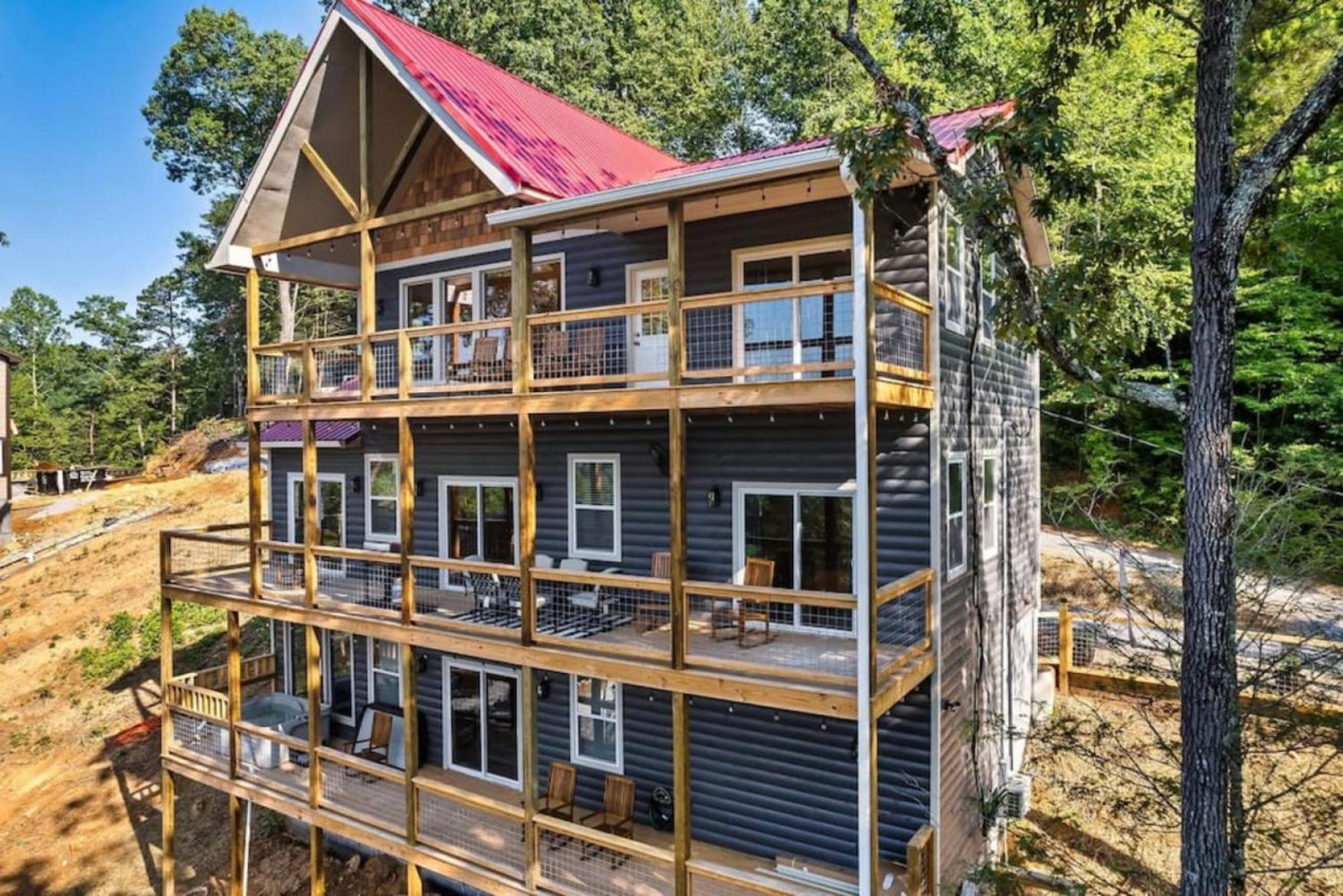 Tranquil Mountain Getaway By Ghosal Luxury Lodging Гатлинбург Экстерьер фото