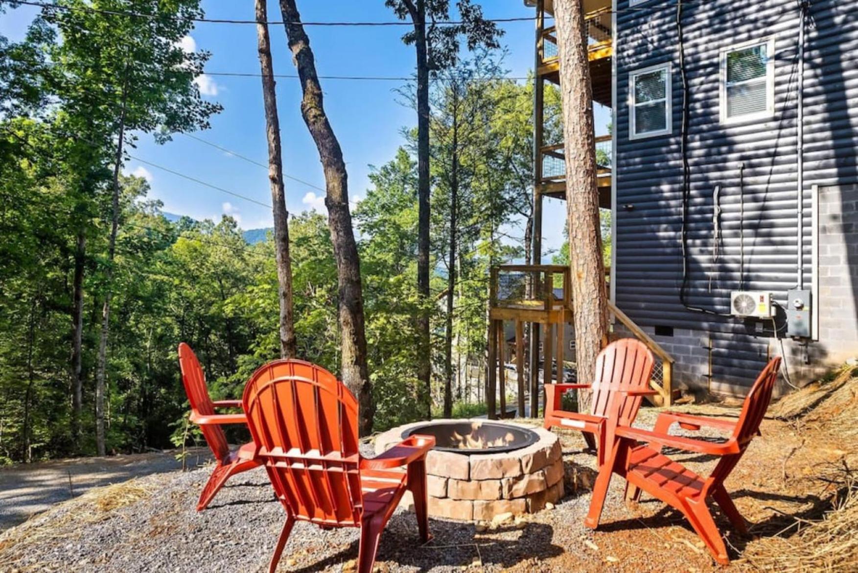 Tranquil Mountain Getaway By Ghosal Luxury Lodging Гатлинбург Экстерьер фото