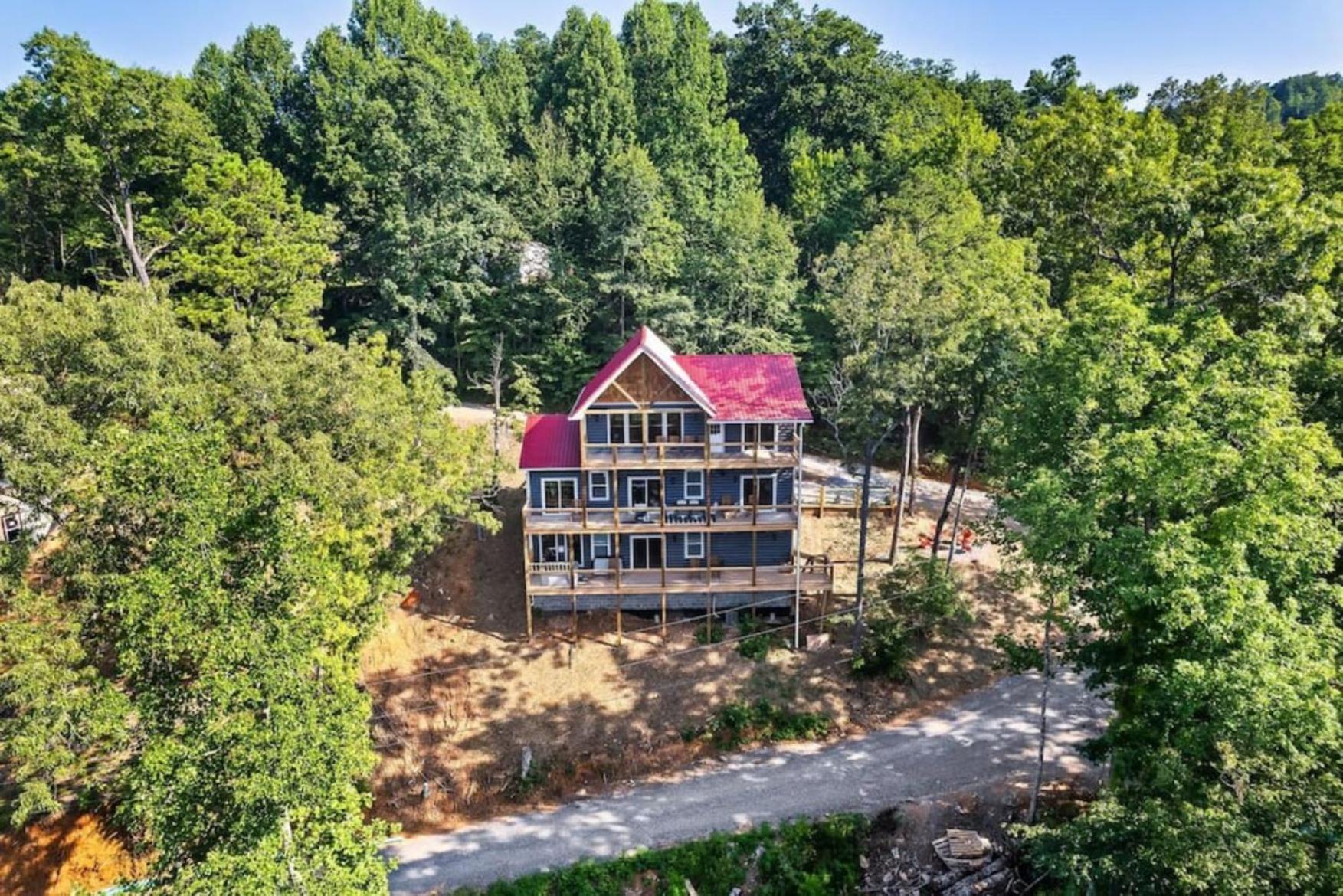 Tranquil Mountain Getaway By Ghosal Luxury Lodging Гатлинбург Экстерьер фото
