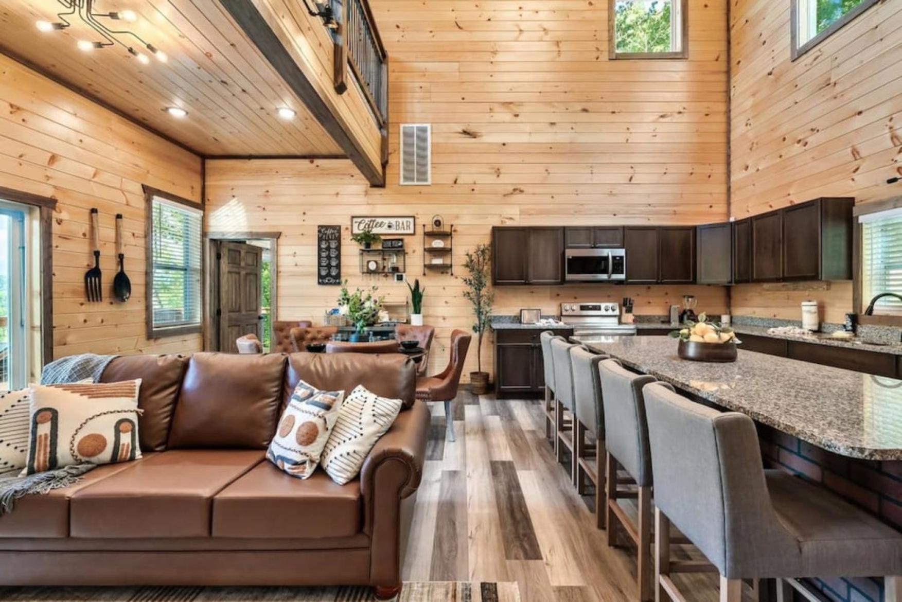 Tranquil Mountain Getaway By Ghosal Luxury Lodging Гатлинбург Экстерьер фото